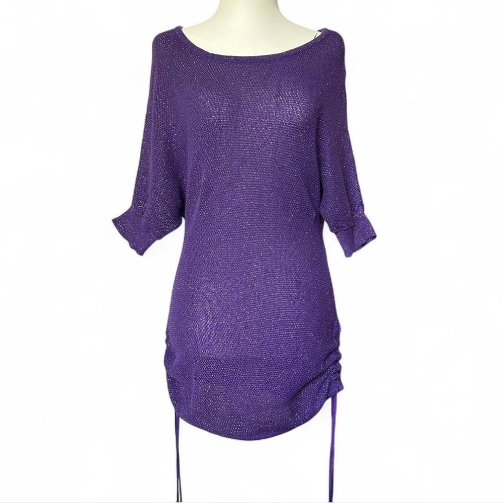 Elegant Purple Women's Dress by Guess